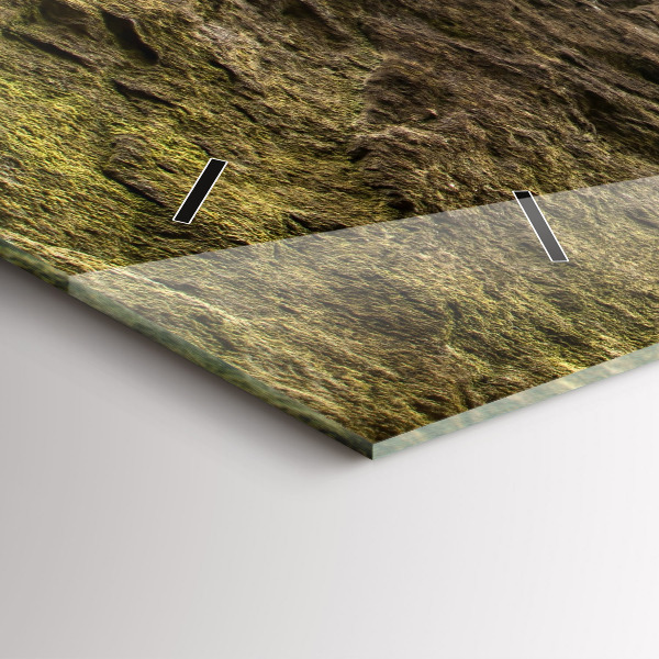 Vízszintes üvegóra Rockváros Csehországban