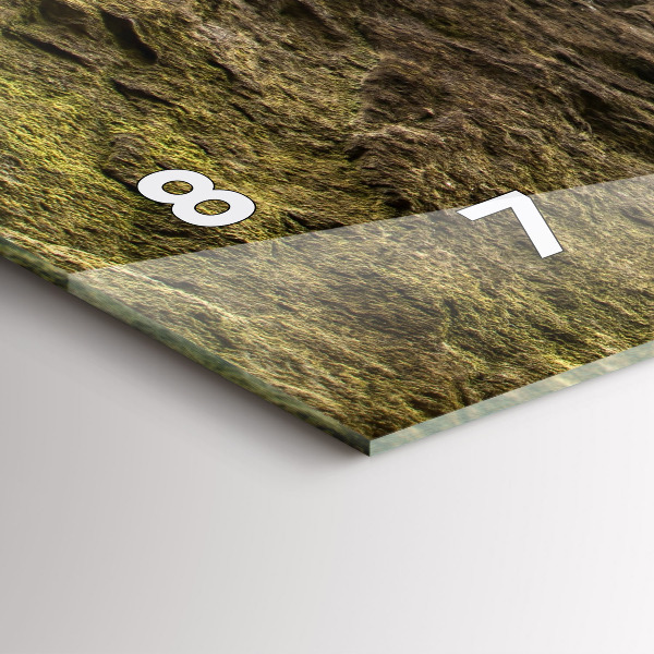 Vízszintes üvegóra Rockváros Csehországban