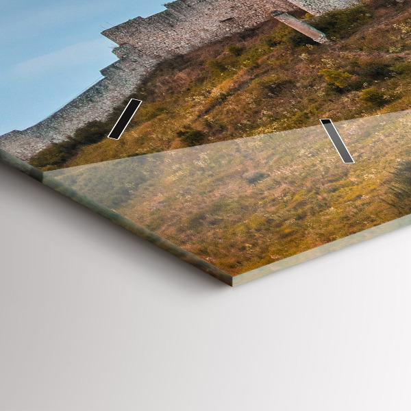 Vízszintes üvegóra Szepesi vár Szlovákiában