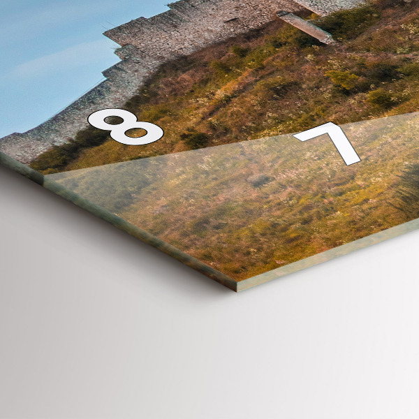 Vízszintes üvegóra Szepesi vár Szlovákiában