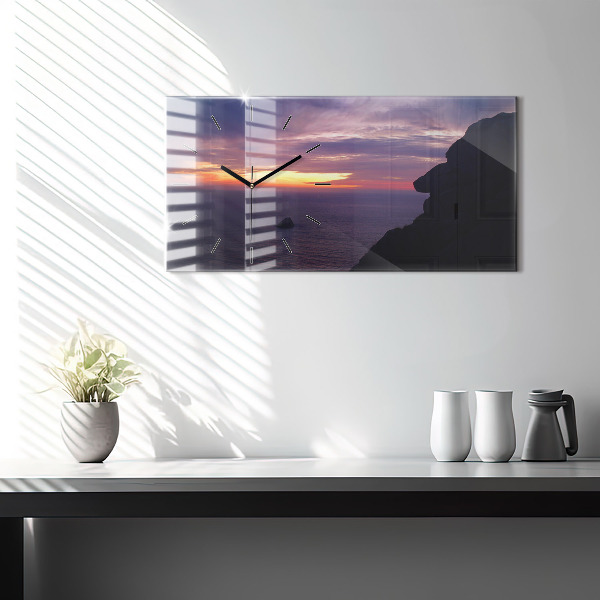 Vízszintes üvegóra Kőfej