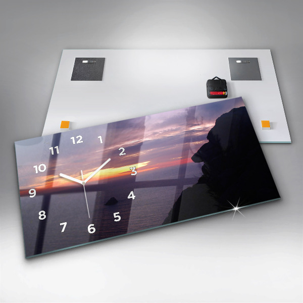 Vízszintes üvegóra Kőfej