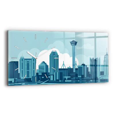 Vízszintes üvegóra Építészet az USA-ban