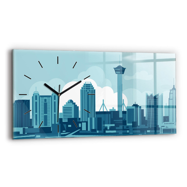 Vízszintes üvegóra Építészet az USA-ban