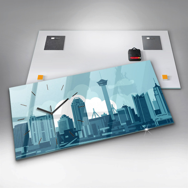 Vízszintes üvegóra Építészet az USA-ban