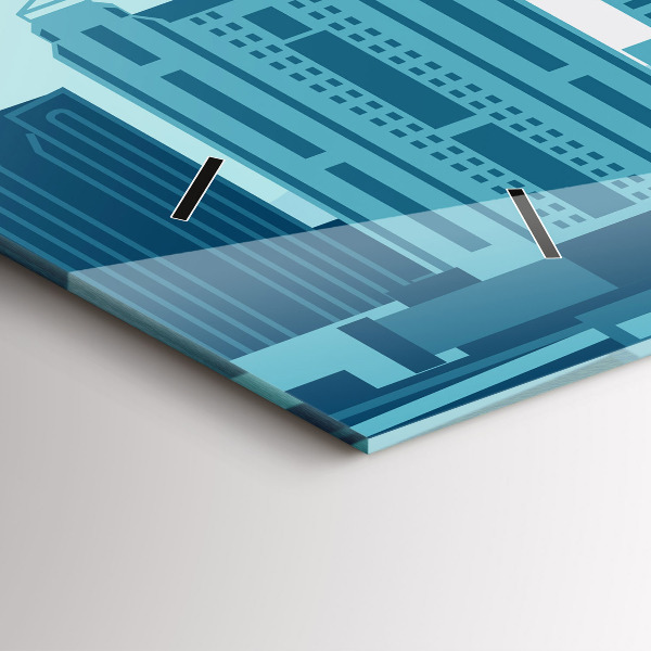 Vízszintes üvegóra Építészet az USA-ban