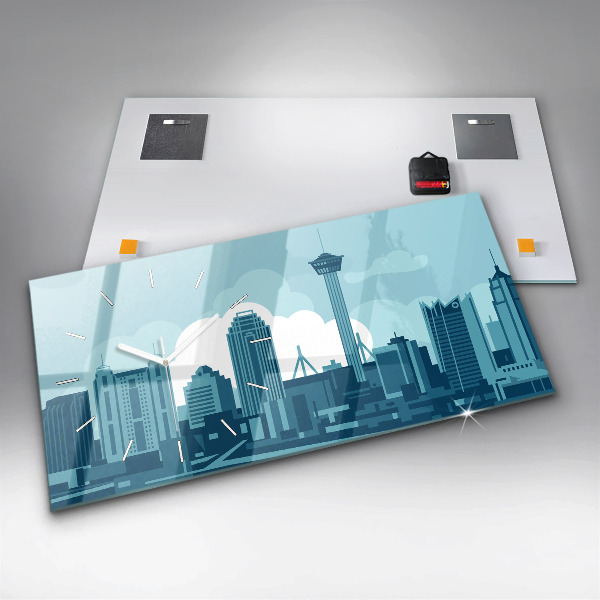 Vízszintes üvegóra Építészet az USA-ban