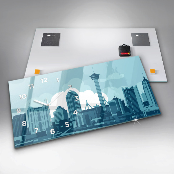 Vízszintes üvegóra Építészet az USA-ban