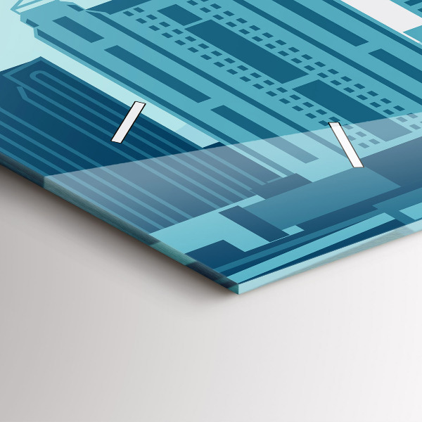 Vízszintes üvegóra Építészet az USA-ban