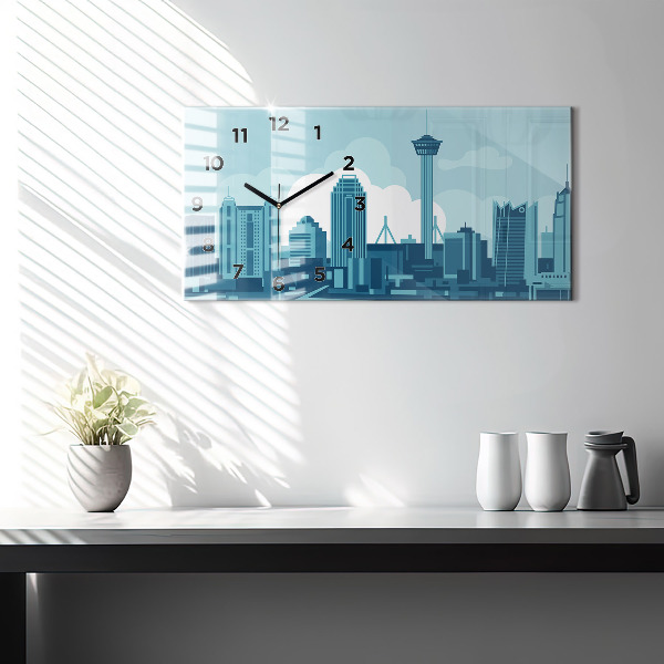 Vízszintes üvegóra Építészet az USA-ban