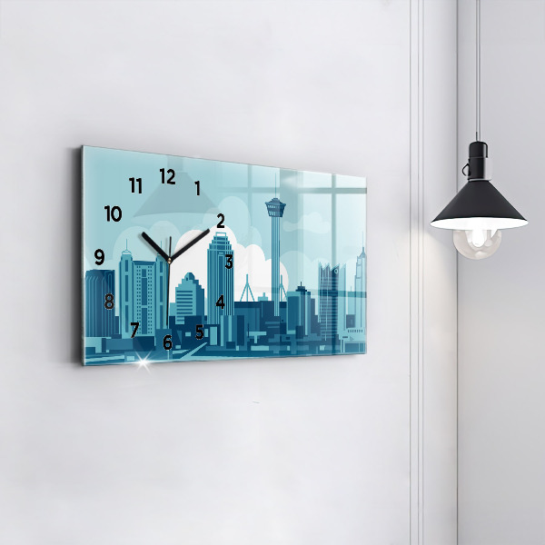 Vízszintes üvegóra Építészet az USA-ban