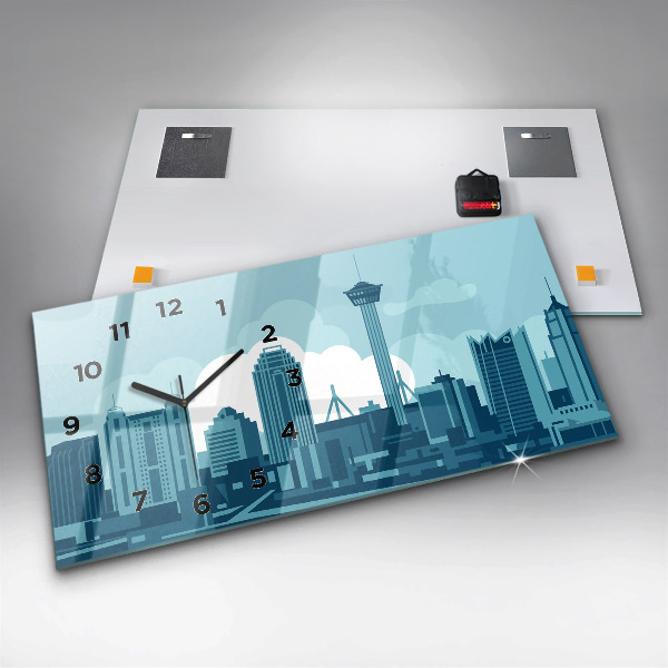 Vízszintes üvegóra Építészet az USA-ban