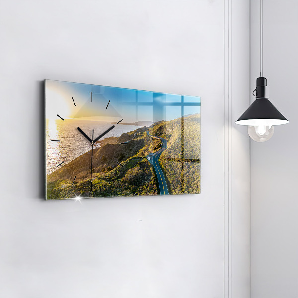 Vízszintes üvegóra Az út San Franciscóba