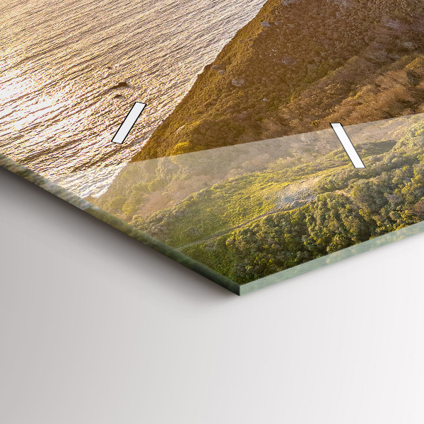 Vízszintes üvegóra Az út San Franciscóba