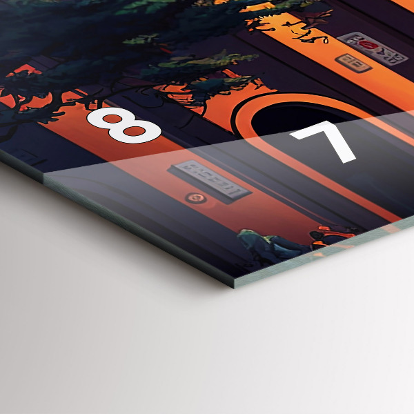 Vízszintes üvegóra San Francisco híd