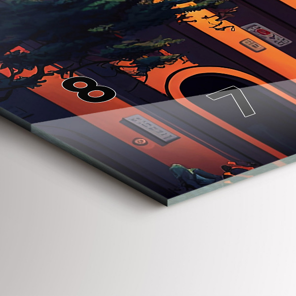 Vízszintes üvegóra San Francisco híd