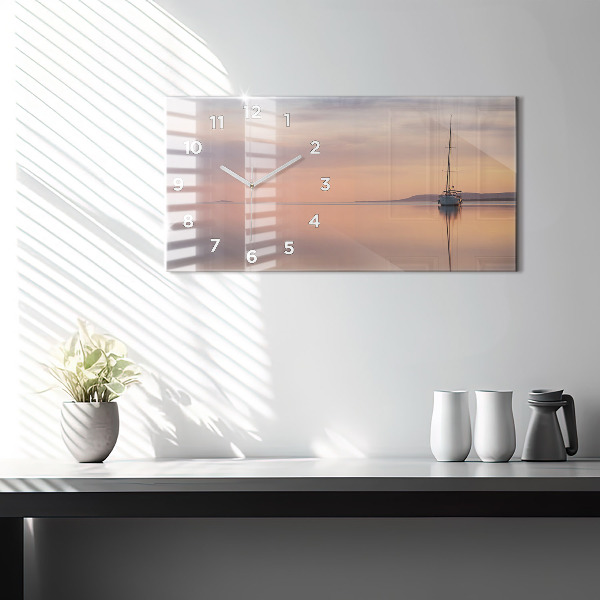 Vízszintes üvegóra Balaton USA