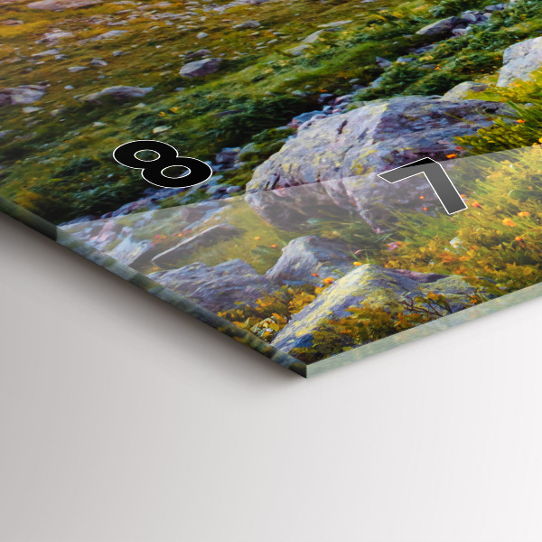 Vízszintes üvegóra Mont Blanc gleccser Chamonix