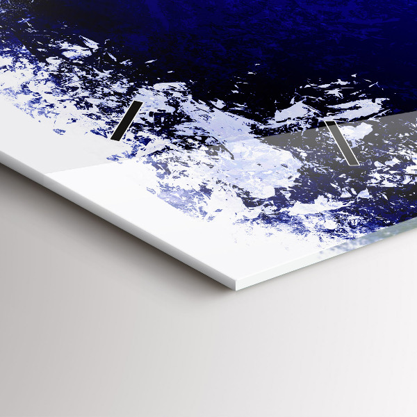 Vízszintes üvegóra Franciaország zászlaja