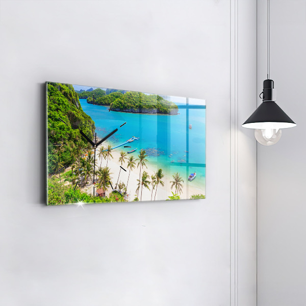 Vízszintes üvegóra Thaiföldi Nemzeti Park