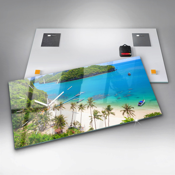 Vízszintes üvegóra Thaiföldi Nemzeti Park