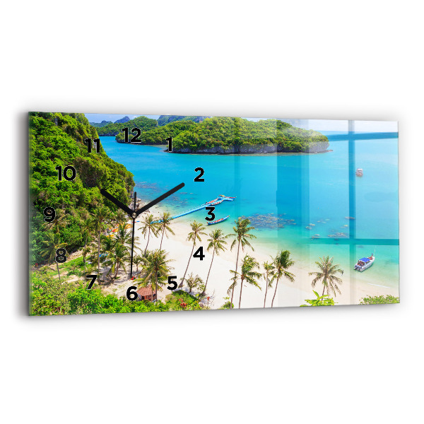 Vízszintes üvegóra Thaiföldi Nemzeti Park