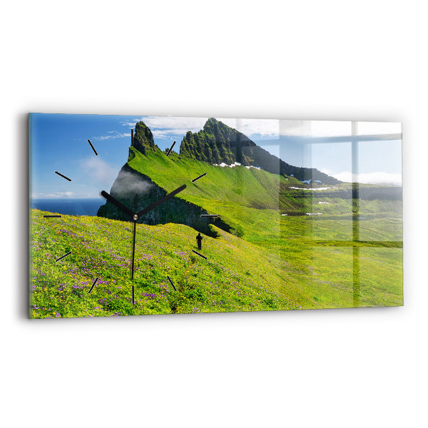 Vízszintes üvegóra Hornstrandir Reserve Izland