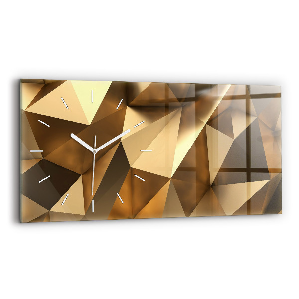 Vízszintes üvegóra Geometriai textúra