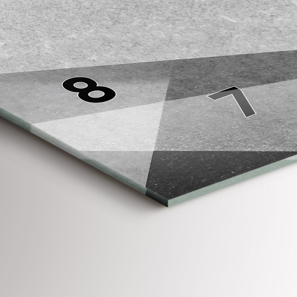 Vízszintes üvegóra Szürke geometriai absztrakció