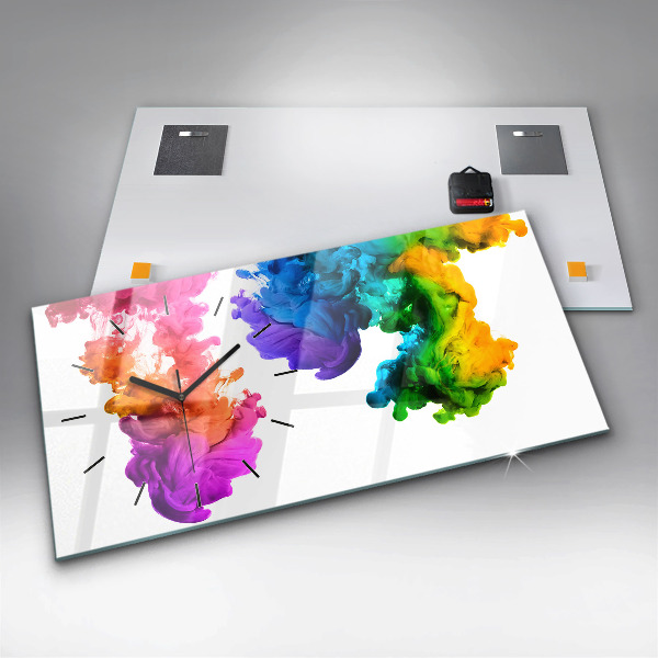 Vízszintes üvegóra A színek szivárványa