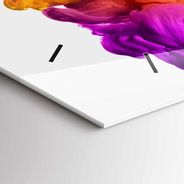 Vízszintes üvegóra A színek szivárványa