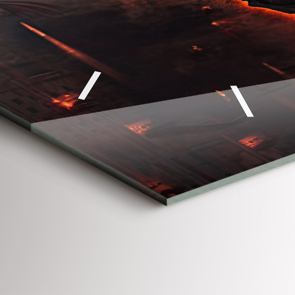 Vízszintes üvegóra Világtérkép