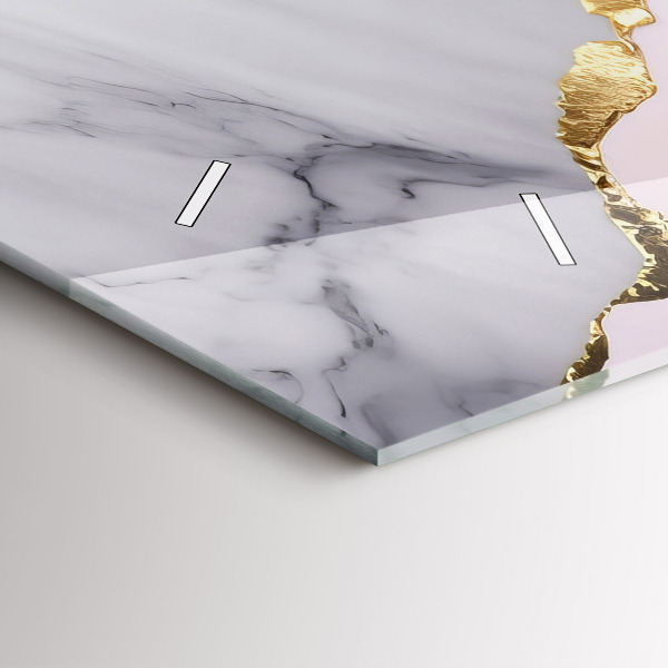 Vízszintes üvegóra Márvány minta