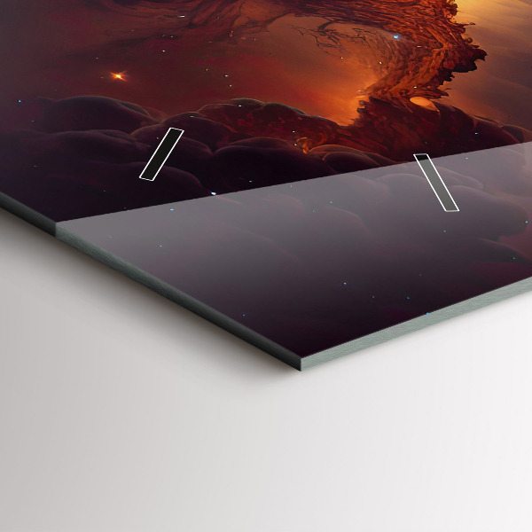 Vízszintes üvegóra A csillagok kozmikus világa