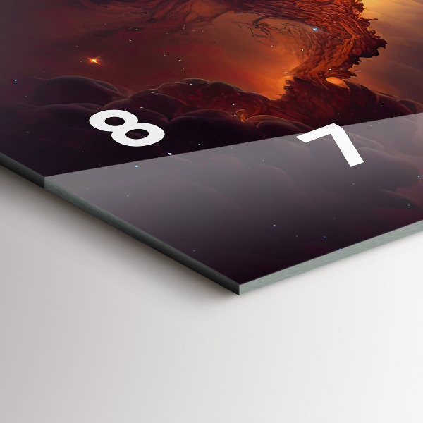 Vízszintes üvegóra A csillagok kozmikus világa