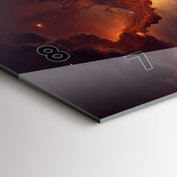 Vízszintes üvegóra A csillagok kozmikus világa