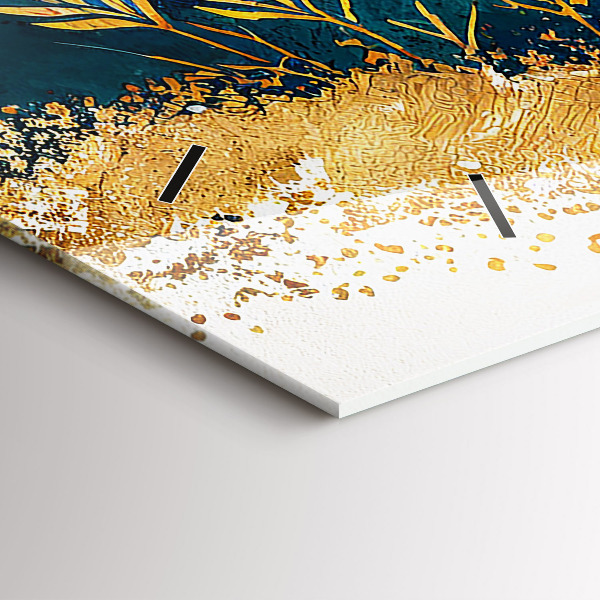 Vízszintes üvegóra Hegyi táj