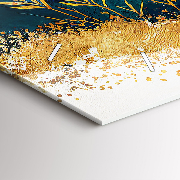 Vízszintes üvegóra Hegyi táj