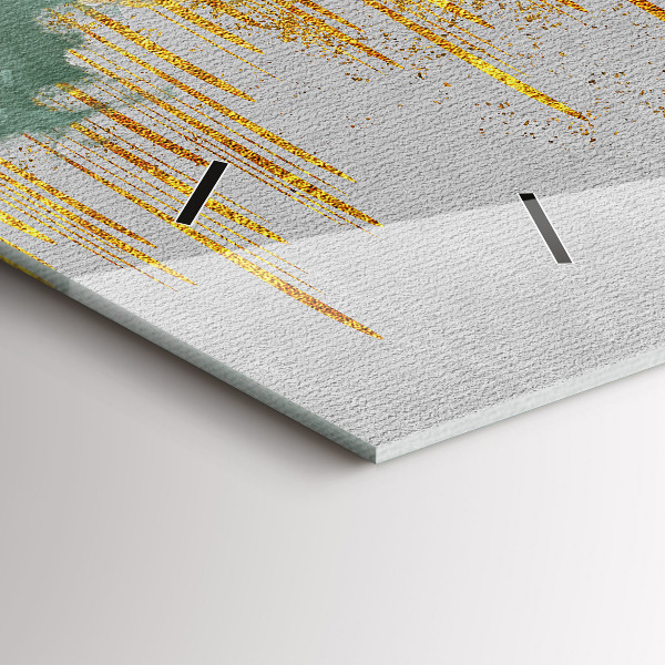 Vízszintes üvegóra Dekoratív minta