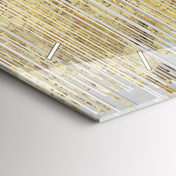 Vízszintes üvegóra Dekoratív minta