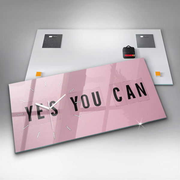 Vízszintes üvegóra Igen Tudod