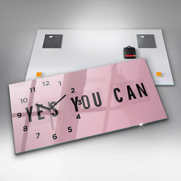 Vízszintes üvegóra Igen Tudod