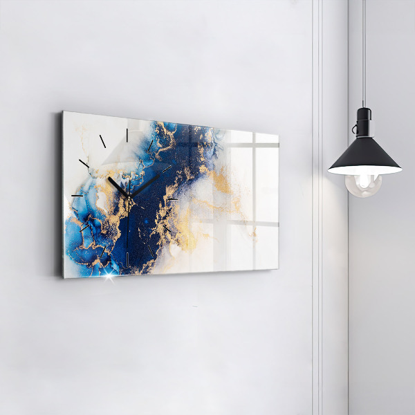 Vízszintes üvegóra Márvány minta