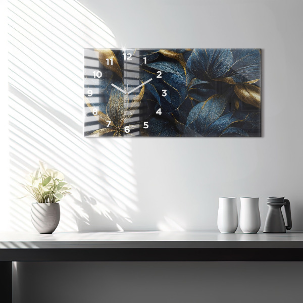 Vízszintes üvegóra Dekoratív virágok