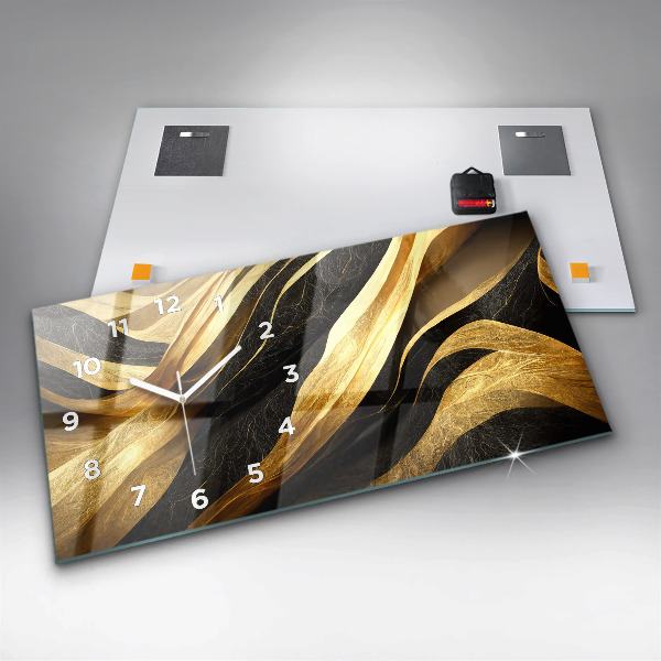 Vízszintes üvegóra Elegáns absztrakció