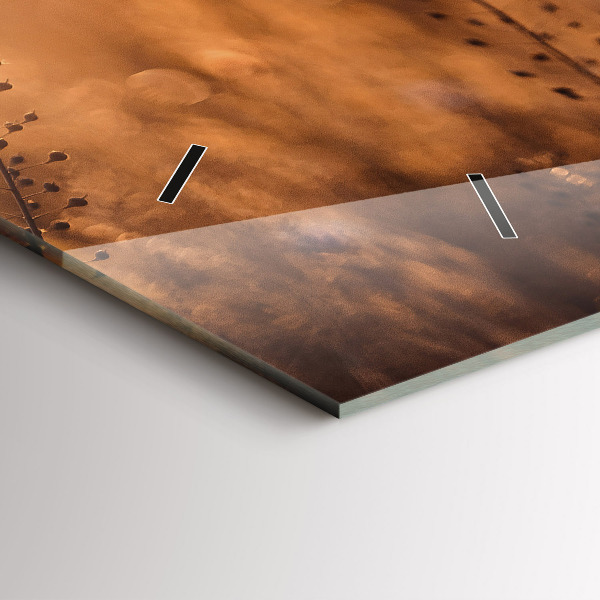 Vízszintes üvegóra Mezei napkelte