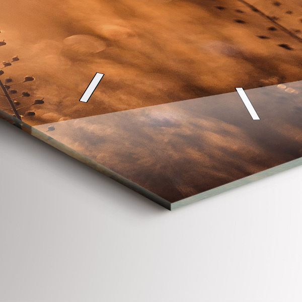 Vízszintes üvegóra Mezei napkelte