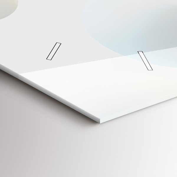 Vízszintes üvegóra Labdák absztrakt