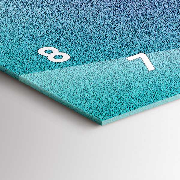 Vízszintes üvegóra Gradiens minta