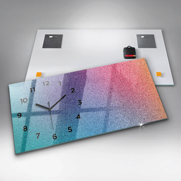 Vízszintes üvegóra Gradiens minta